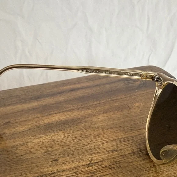 Garrett Leight Hampton BA 4622 Lucite Sunglasses Classic  display picture 1